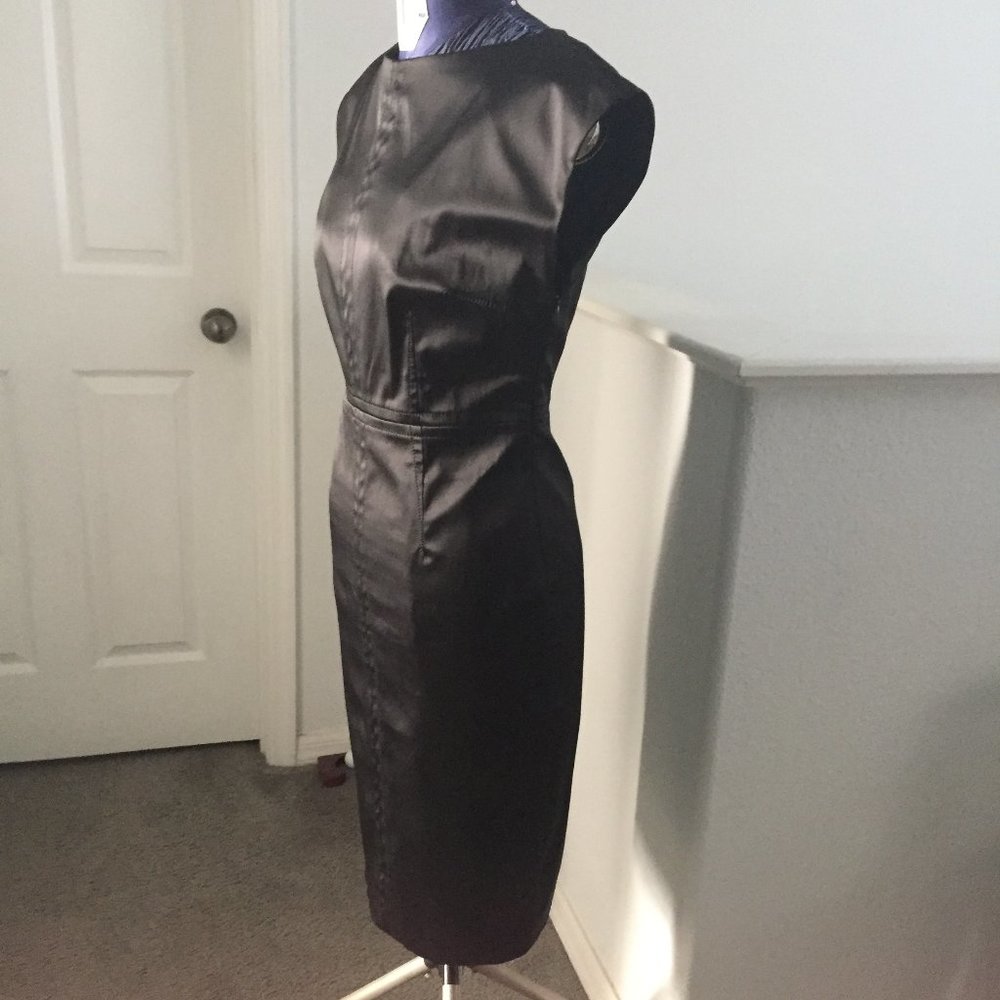 black dress by Zara